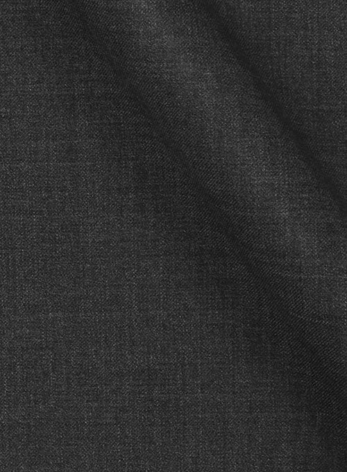 Huddersfield Charcoal Pure Wool Suit - StudioSuits