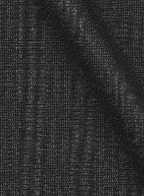 Huddersfield Glen Charcoal Pure Wool Suit - StudioSuits