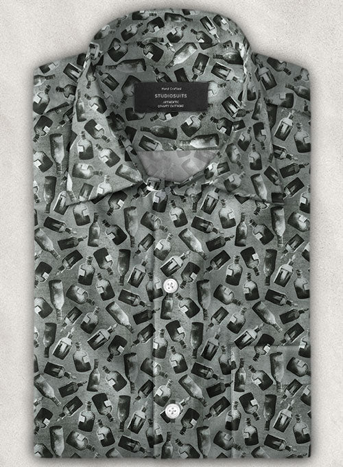 Italian Cotton Decanter Shirt - StudioSuits