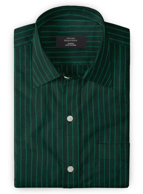 Imperia Green Stripes Shirt