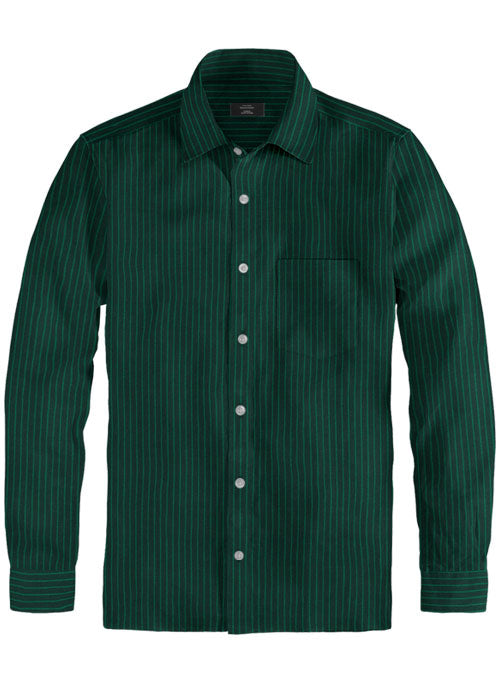 Imperia Green Stripes Shirt