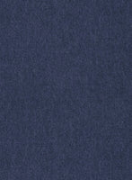 Indigo Blue Flannel Wool Pants - StudioSuits