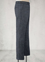 Indigo Blue Highland Tweed Trousers - StudioSuits