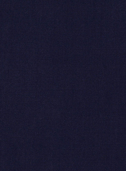 Italian Blue Wool Pants - Pre Set Sizes - Quick Order - StudioSuits