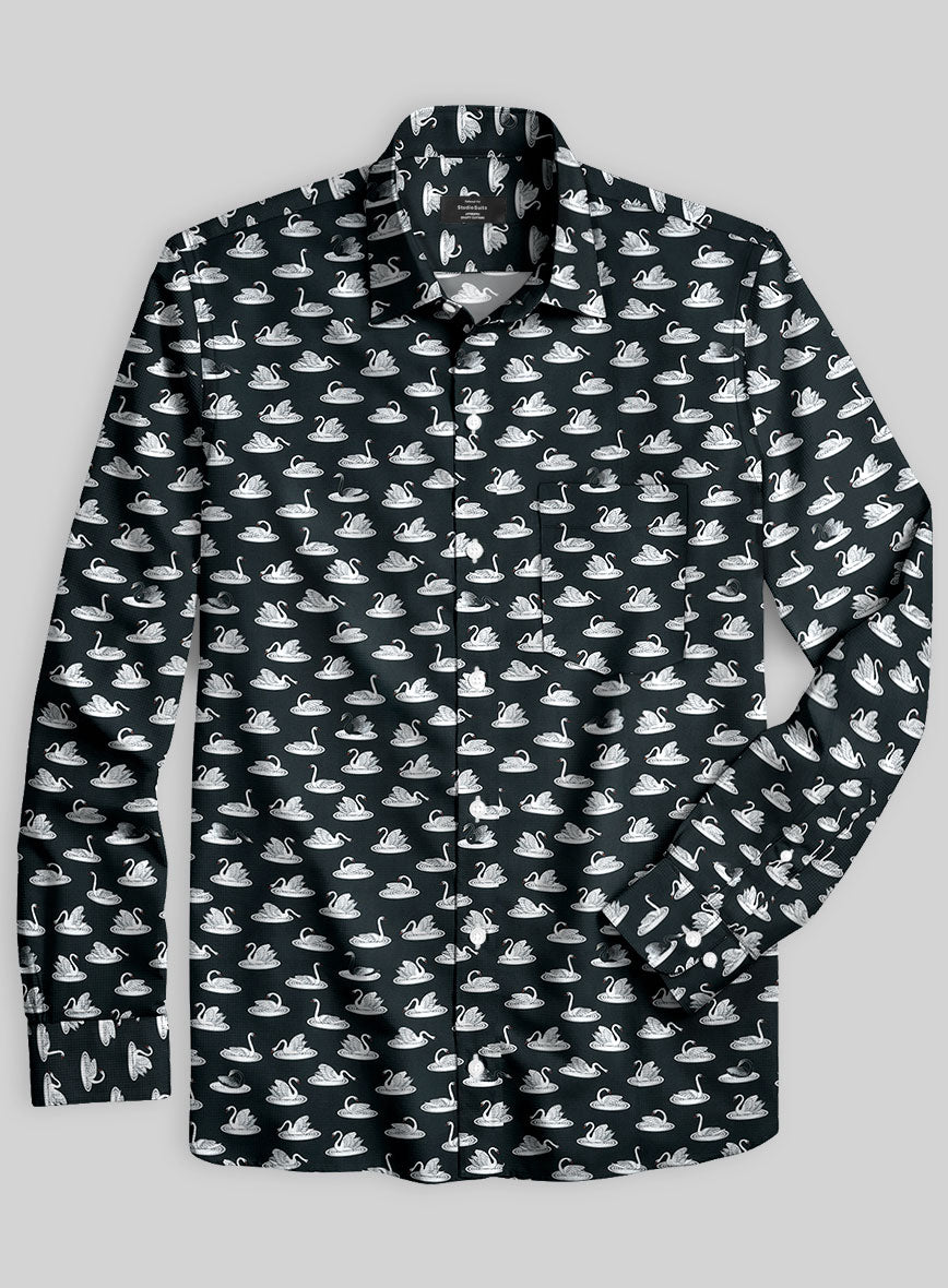 Italian Cotton Cygnus Shirt - StudioSuits