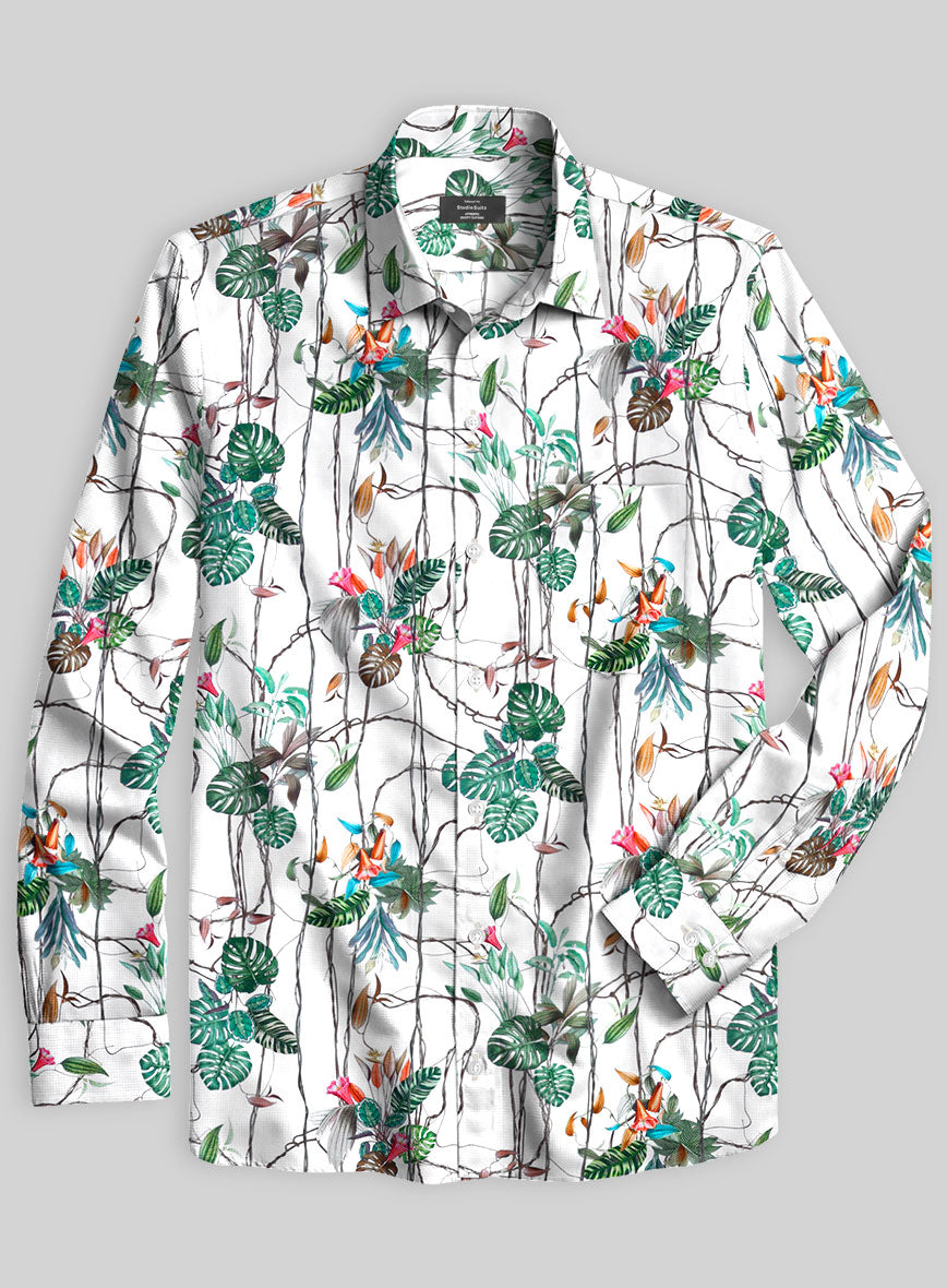 Italian Cotton Ingrido Shirt - StudioSuits