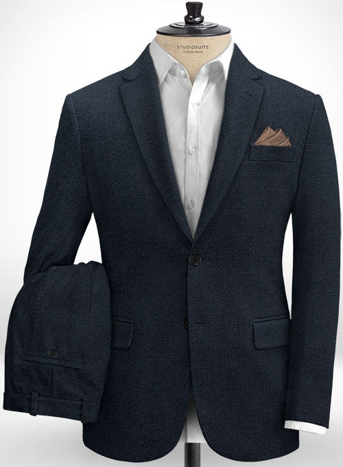 Italian Alpaca Cashmere Aina Tweed Suit - StudioSuits