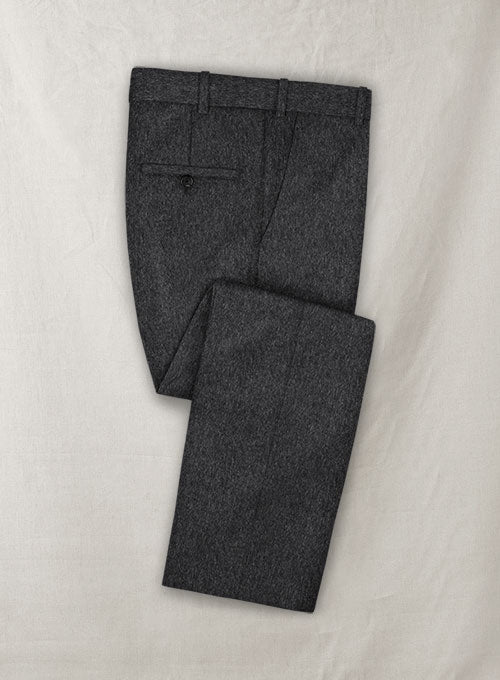 Italian Angora Wool Regto Pants - StudioSuits