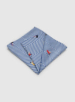 Italian Cotton Pocket Square - Karaoke - StudioSuits