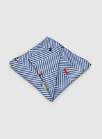 Italian Cotton Pocket Square - Karaoke - StudioSuits