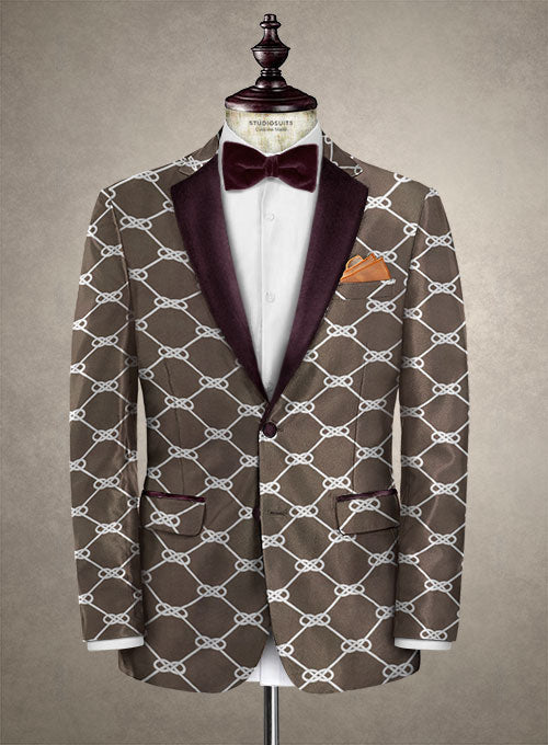 Italian Cotton Crus Tuxedo Suit - StudioSuits