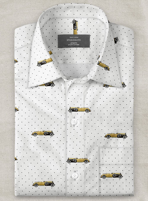 Italian Cotton Duesenberg Shirt - StudioSuits