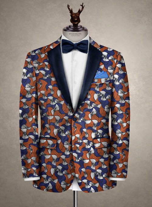Italian Cotton Ollio Tuxedo Jacket - StudioSuits