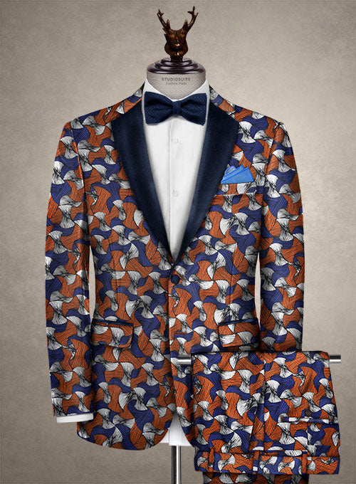 Italian Cotton Ollio Tuxedo Suit - StudioSuits