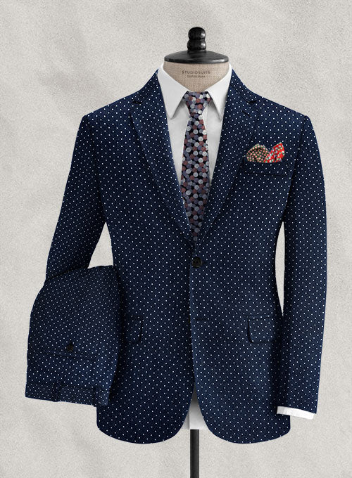 Italian Cotton Stretch Xavia Suit - StudioSuits