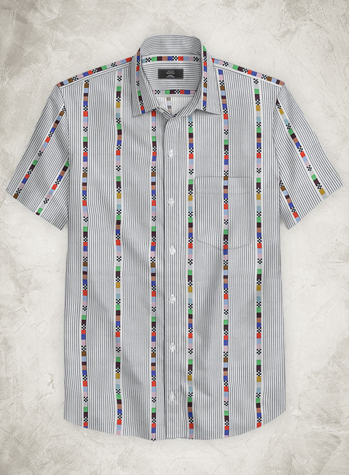 Italian Cotton Ararna Shirt - StudioSuits