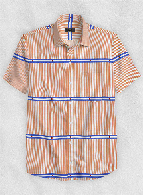Italian Cotton Carnival Shirt - StudioSuits
