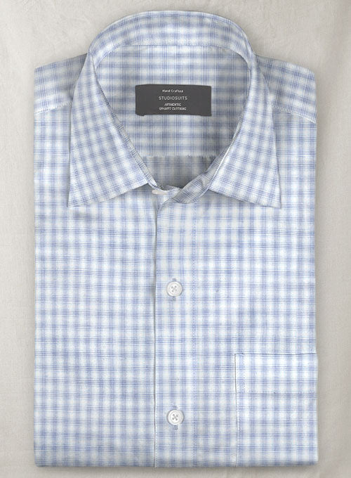 Italian Cotton Violi Shirt - StudioSuits