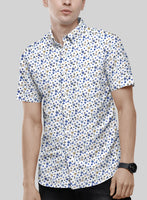 Italian Cotton Ditsy Shirt - StudioSuits