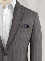 Italian Flannel Wool Exeita Suit - StudioSuits