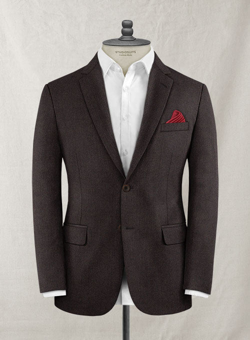 Italian Flannel Wool Ferana Suit - StudioSuits