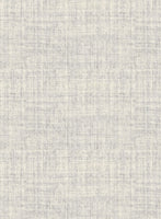 Italian Aime Ivory Gray Wool Pants - StudioSuits