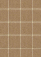 Italian Anbino Camel Brown Wool Jacket - StudioSuits
