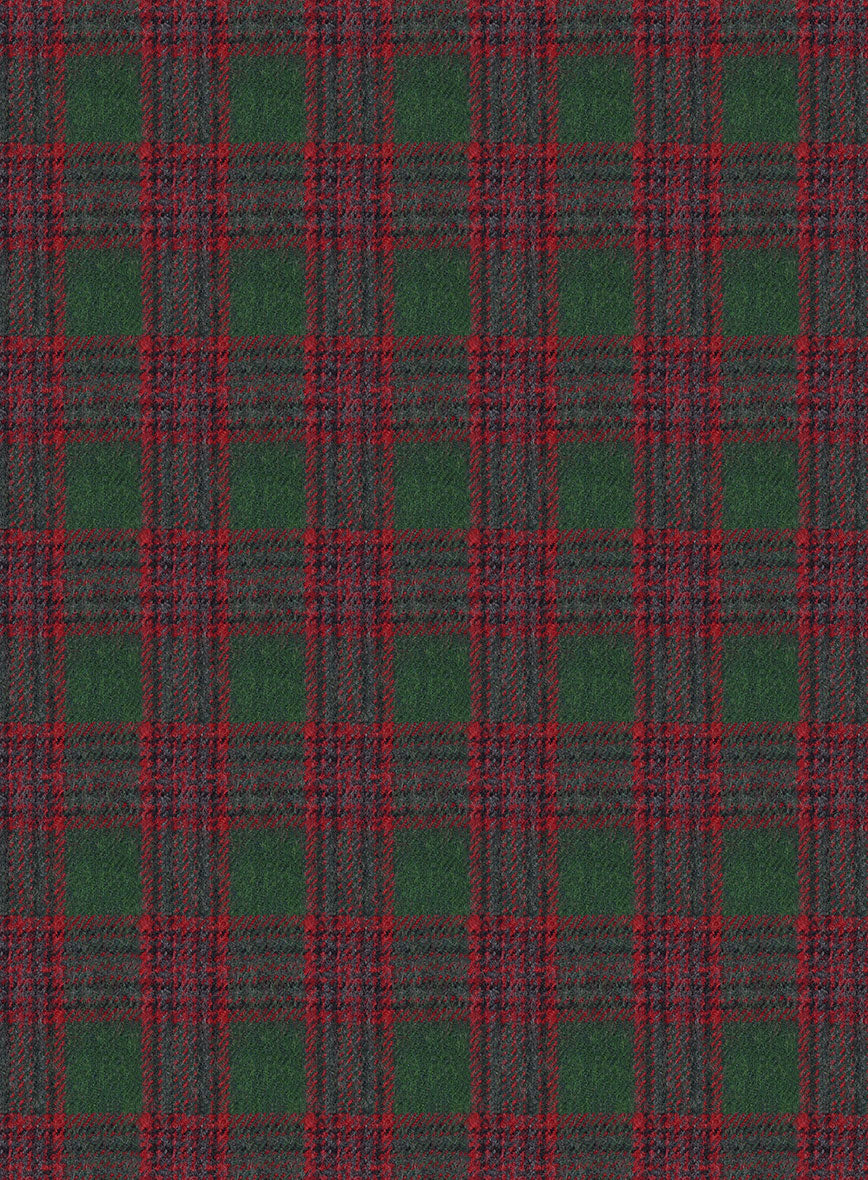 Italian Antio Checks Tweed Pants - StudioSuits