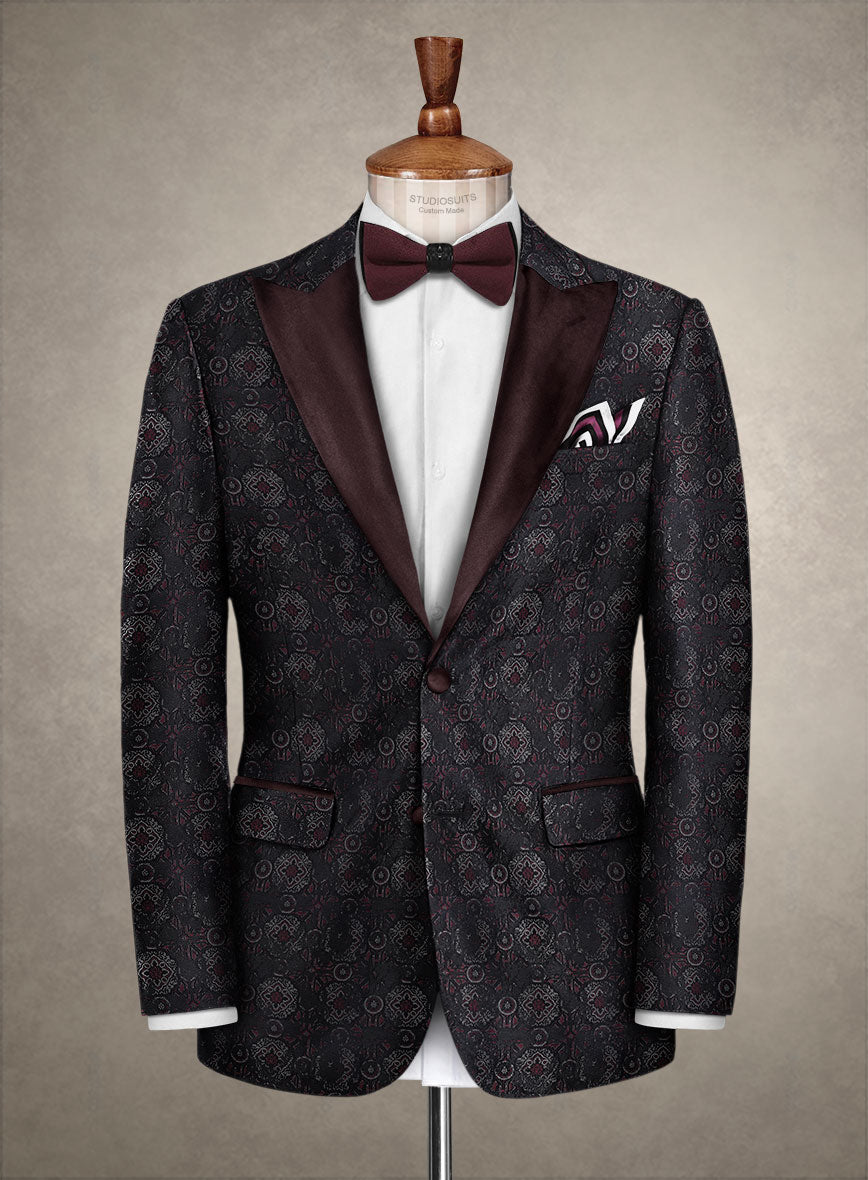 Italian Asenio Tuxedo Jacket - StudioSuits