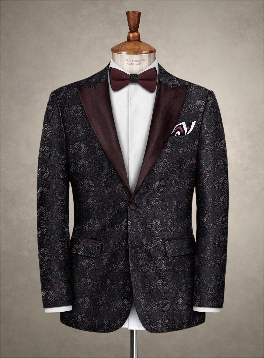 Italian Asenio Tuxedo Jacket - StudioSuits