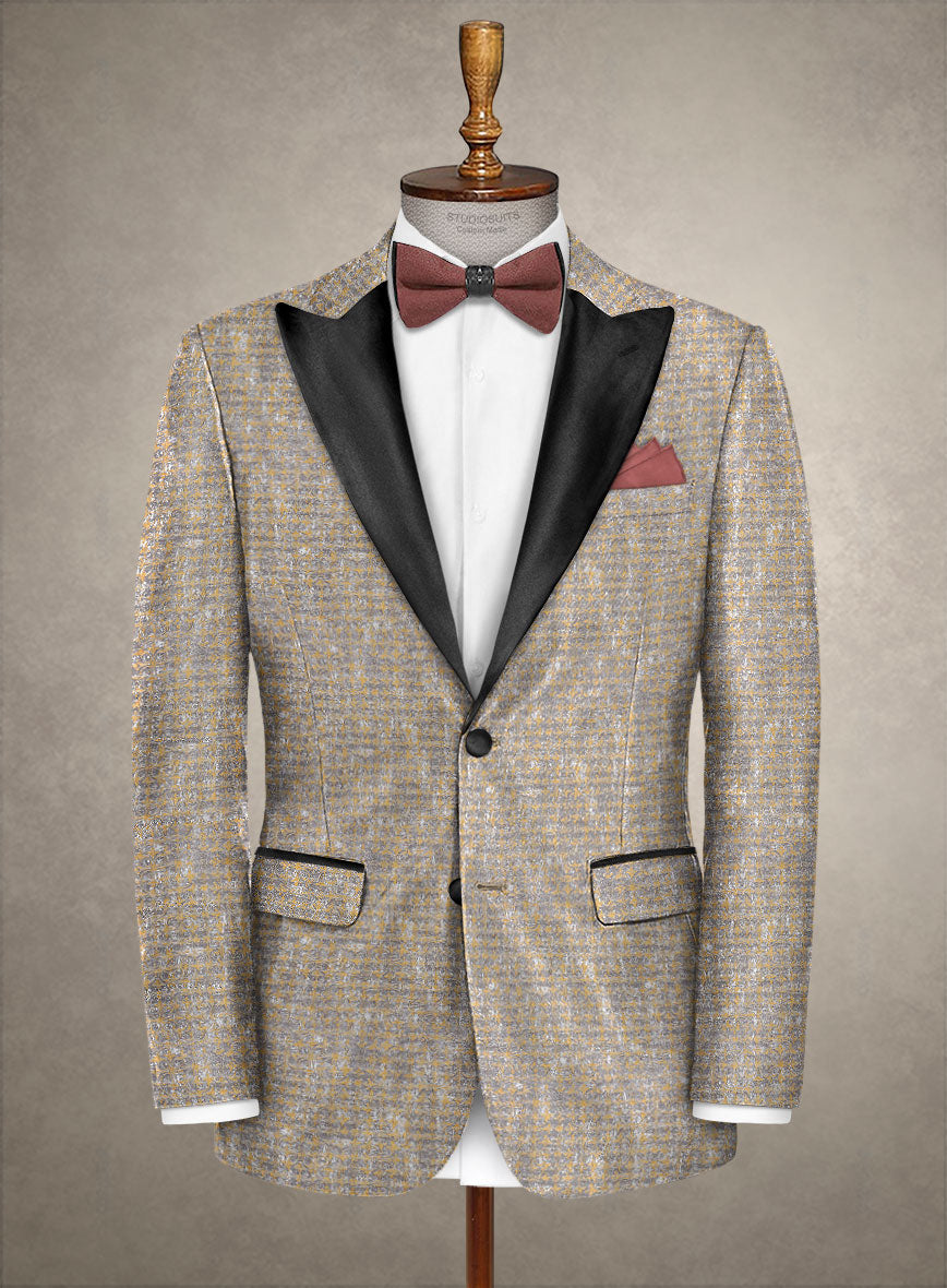 Italian Assare Tuxedo Jacket - StudioSuits