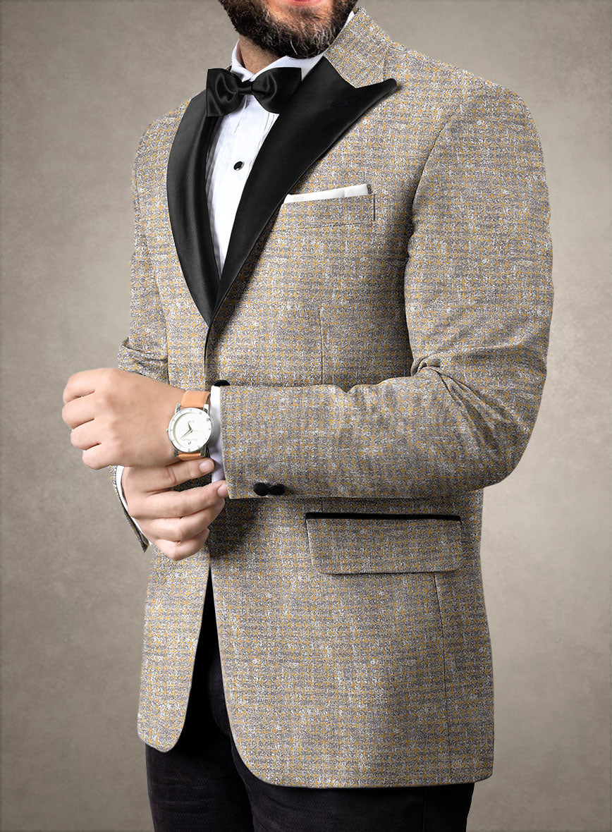 Italian Assare Tuxedo Jacket - StudioSuits