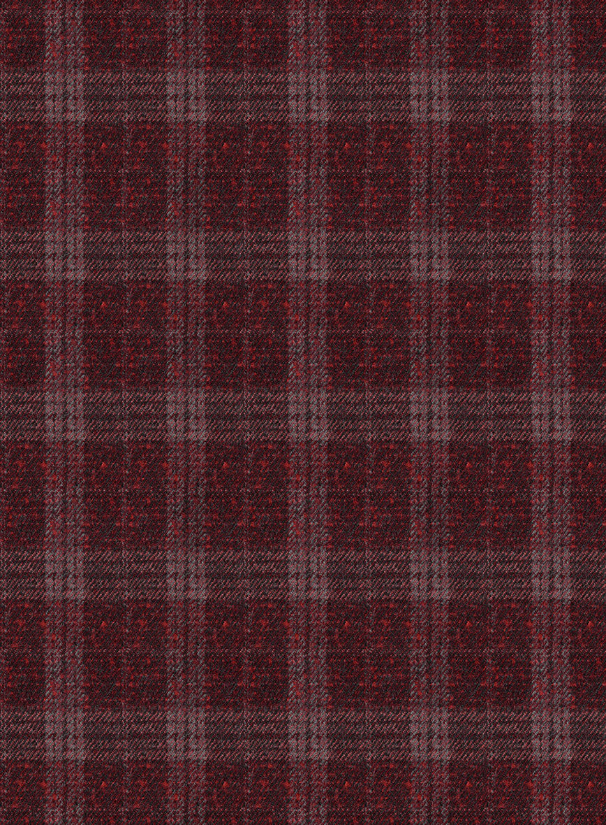Italian Austor Checks Tweed Jacket - StudioSuits