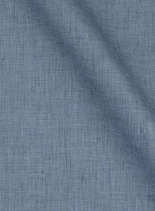Italian Barn Blue Linen Suit - StudioSuits