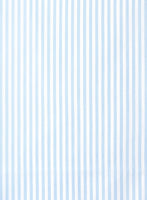 Italian Blue Bengal Stripe Shirt - StudioSuits