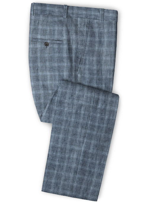 Italian Bridge Water Linen Suit - StudioSuits