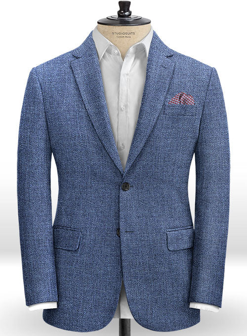 Italian Cashmere Silk Linen Scanno Suit - StudioSuits