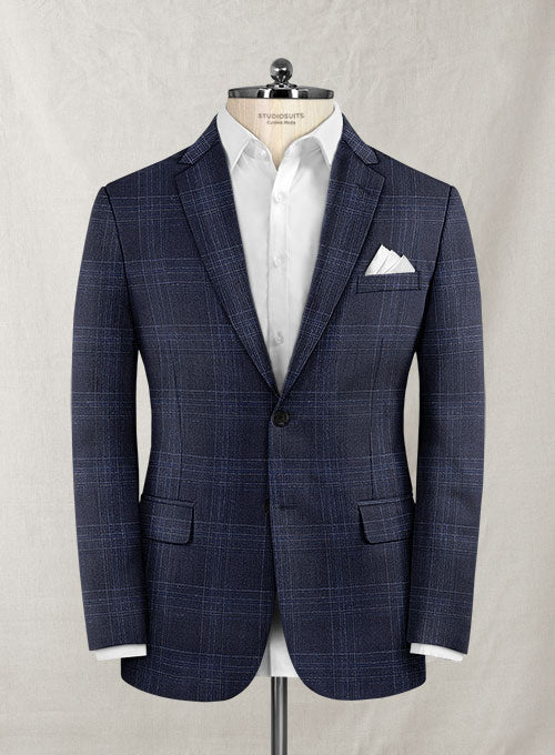 Italian Cashmere Silk Linen Recci Jacket - StudioSuits