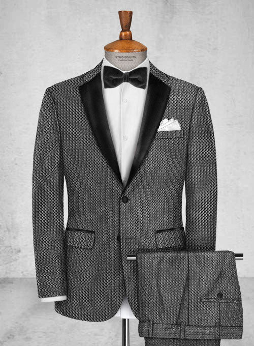 Italian Cashmere Silk Zarali Tuxedo Suit - StudioSuits