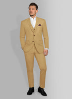 Italian Cider Brown Cotton Stretch Suit - StudioSuits