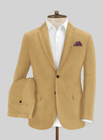 Italian Cider Brown Cotton Stretch Suit - StudioSuits