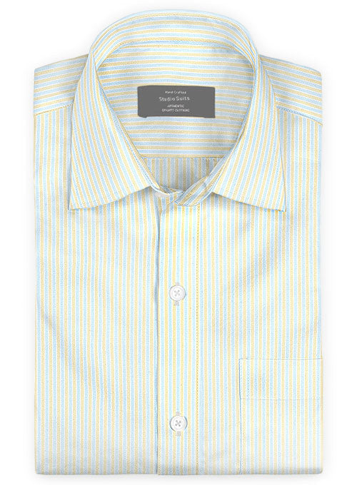 Italian Cotton Afredi Shirt - StudioSuits