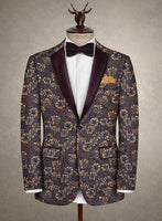 Italian Cotton Caido Tuxedo Jacket - StudioSuits