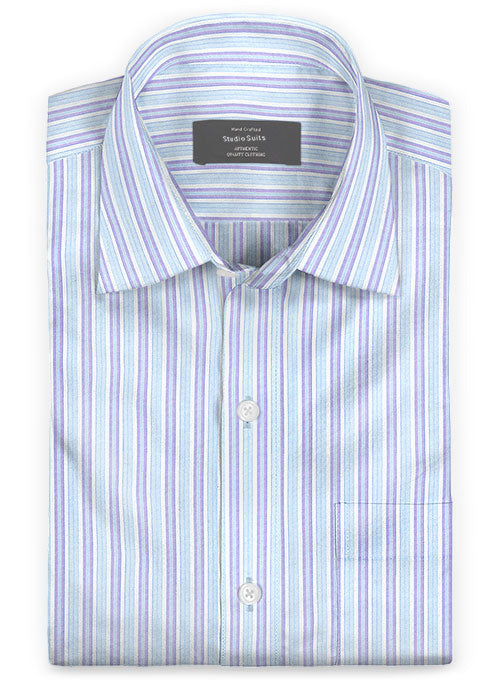Italian Cotton Capuna Shirt - StudioSuits