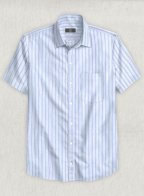 Italian Cotton Capuna Shirt - StudioSuits