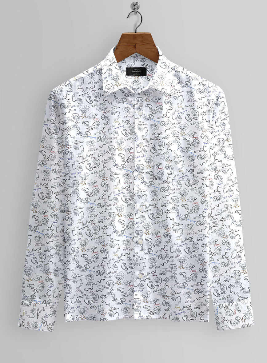 Italian Cotton Labezi Shirt - StudioSuits