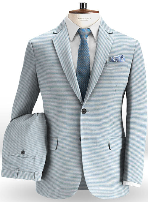 Italian Cotton Lacca Suit - StudioSuits