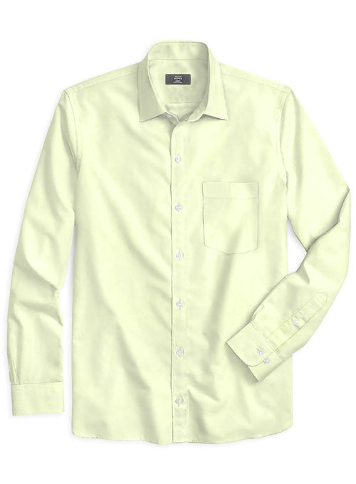 Italian Cotton Lemon Shirt