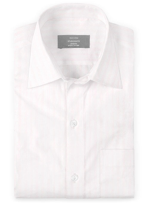 Italian Cotton Light Pink Tois Shirt - StudioSuits