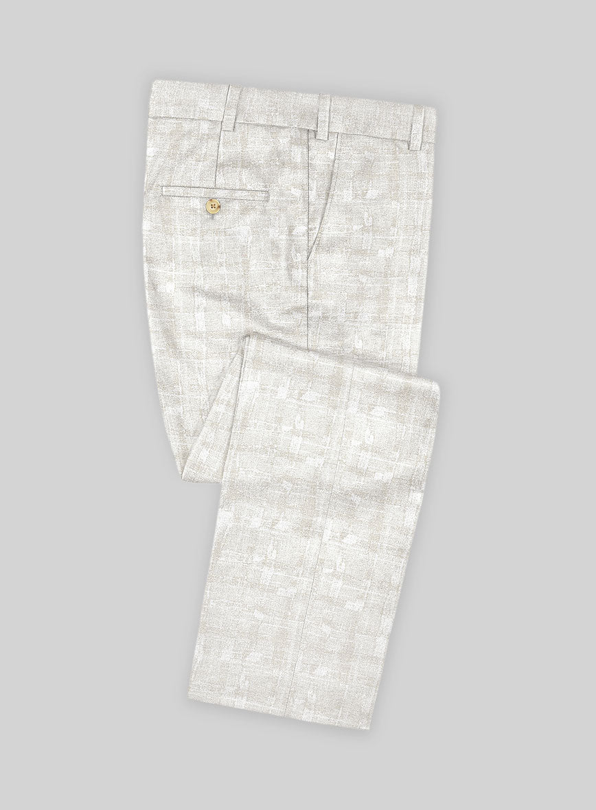 Italian Cotton Linen Baradi Pants - StudioSuits